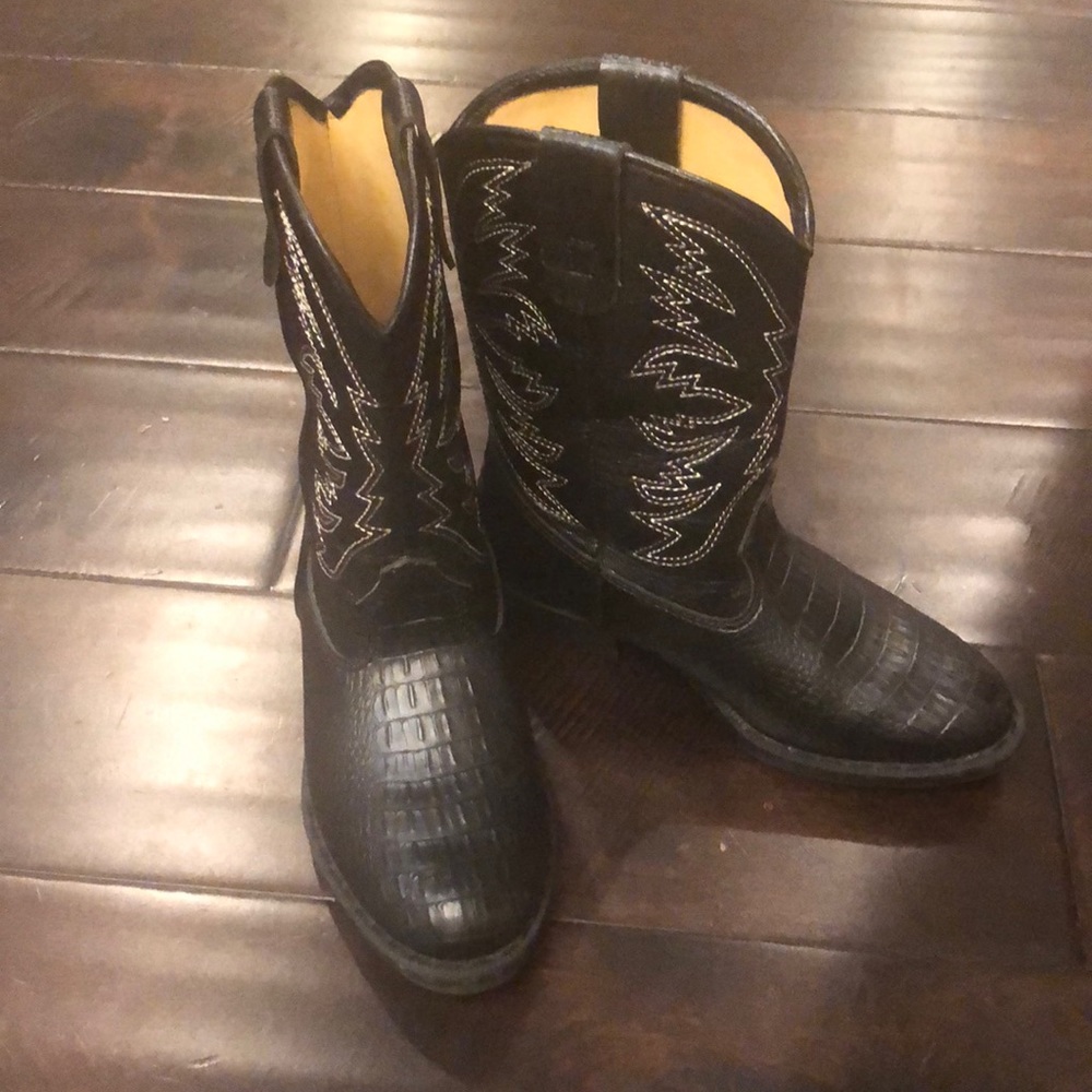 Little boys Cowboy Boots, Black
